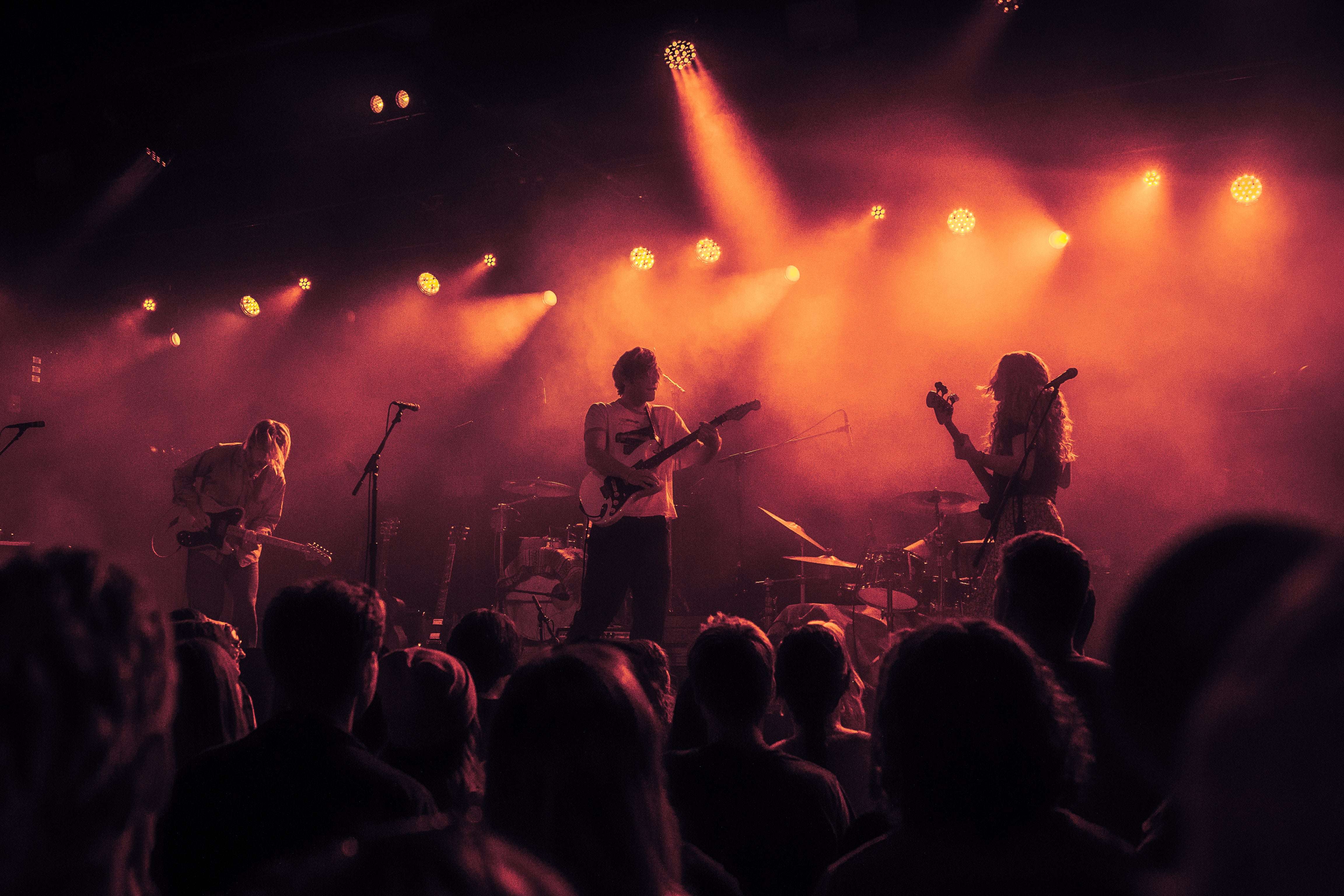 The Takes performing live on stage